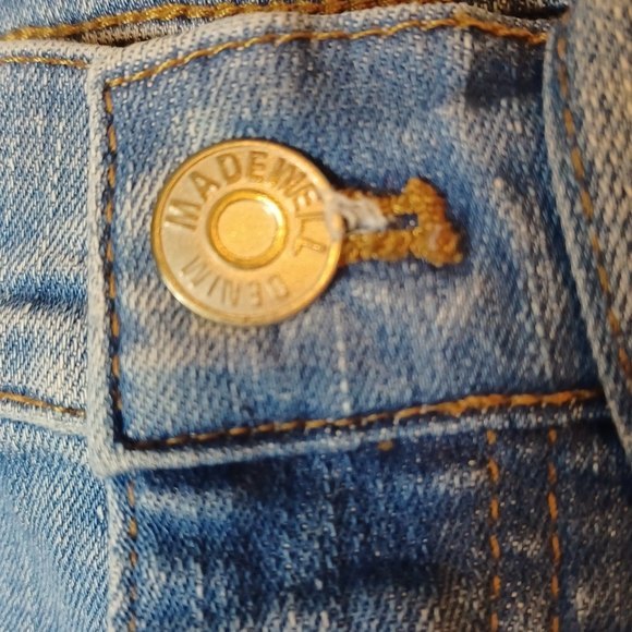 Madewell high rise skinny jeans sz 27 - Picture 5 of 11
